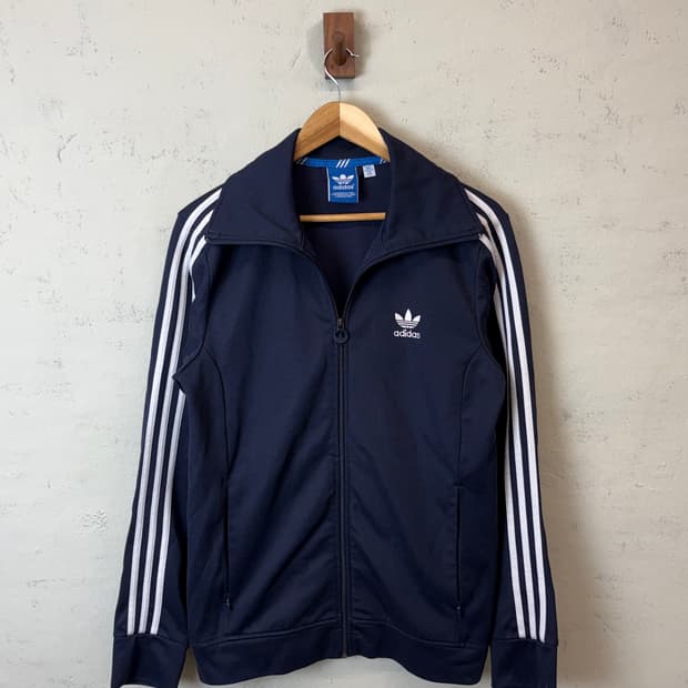 아디다스 빈티지 유로파 트랙탑 져지 네이비