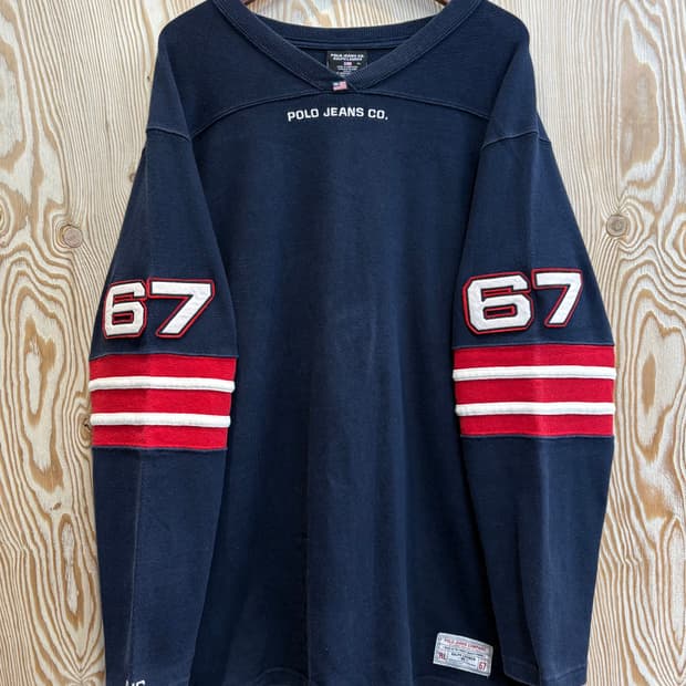 폴로 랄프로렌 진 패치 럭비티