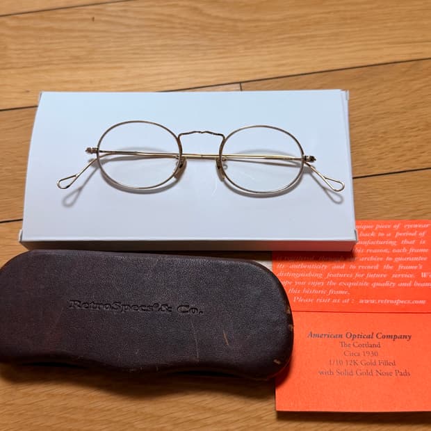레트로 스펙스 아메리칸옵티컬 안경 The Cortland 1930‘s