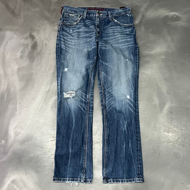  리바이스 레드룹 워싱 데님 팬츠 y14550