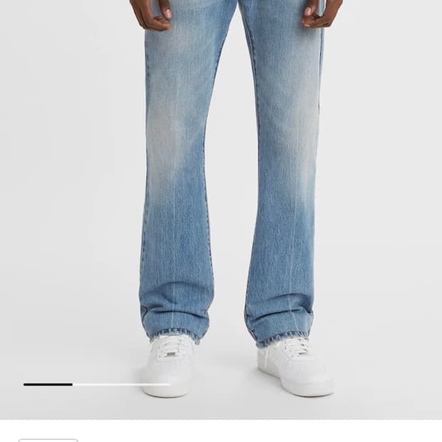 새제품.리바이스 517 라이징선 34x30