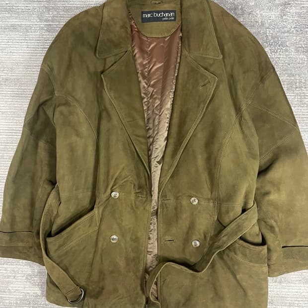 90s vtg pelle pelle 가죽사파리