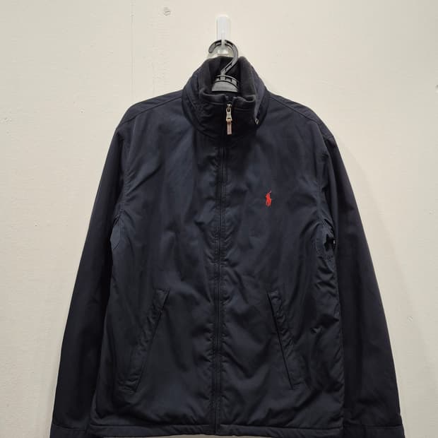 폴로랄프로렌 네이비 안감기모 블루종 자켓 남성 95사이즈