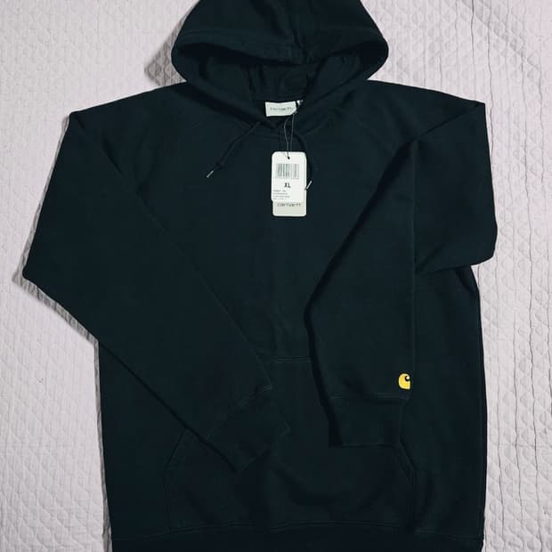 [XL]칼하트 체이스 후드 블랙