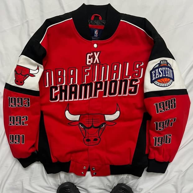 NBA 시카고불스 레이싱자켓