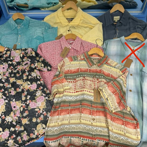 하와이안셔츠 일본빈티지 장당7천원