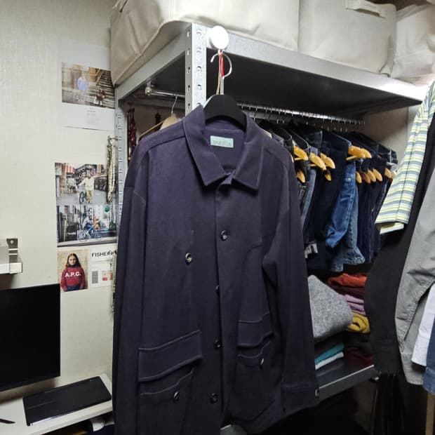 Designer Woosuk 멀티 포켓 자켓 (1)