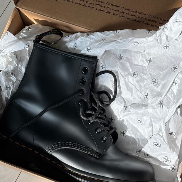 닥터마틴 1460 스무스 블랙 250