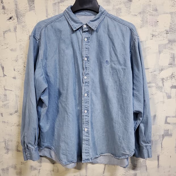 라퍼지스토어 오버핏 데님 셔츠 