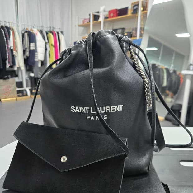 [50%세일] 입생로랑 테디버킷백