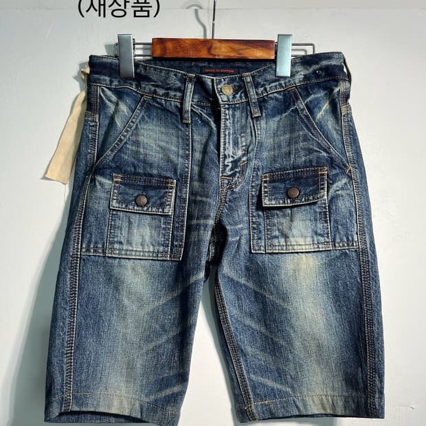 (새상품) Blue way company 블루웨이 컴퍼니 데님 숏팬츠