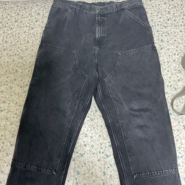 칼하트 더블니 팬츠 36x32