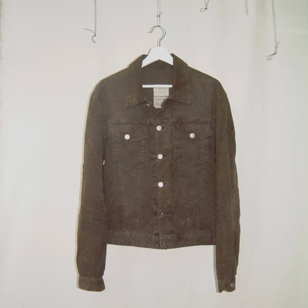 Helmut lang 00s brown corduroy jacket 50