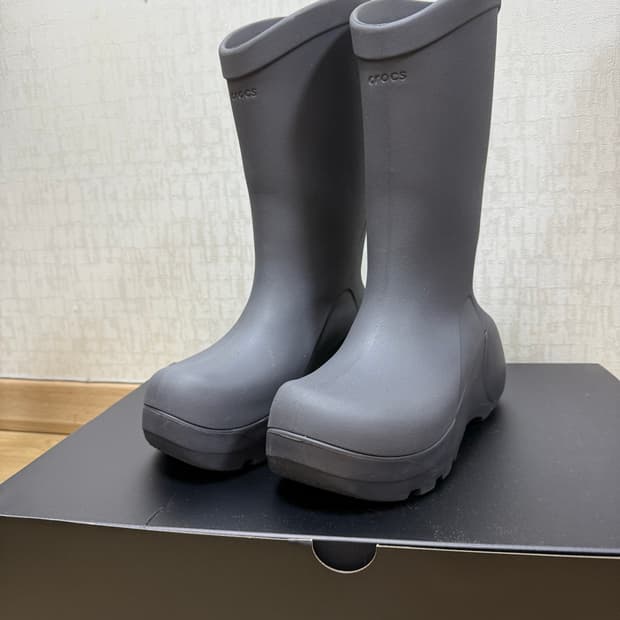 크록스 하이드라 부츠 레인 부츠