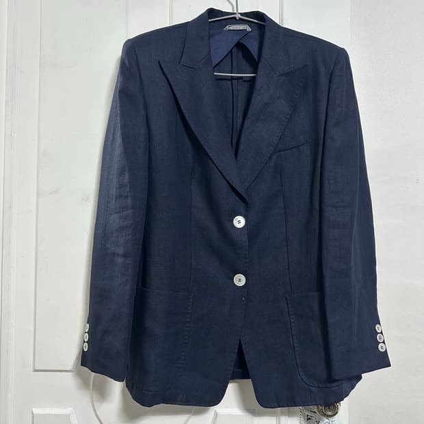 막스마라 린넨 블레이저