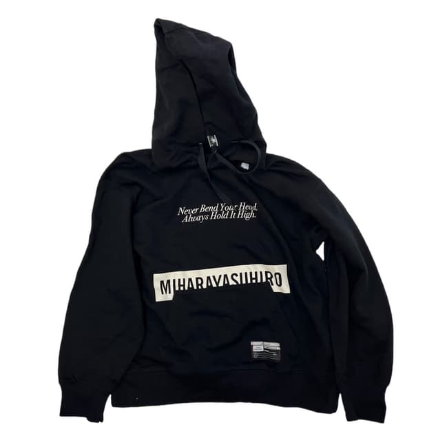 미하라야스히로 GU 그래픽 후드티
