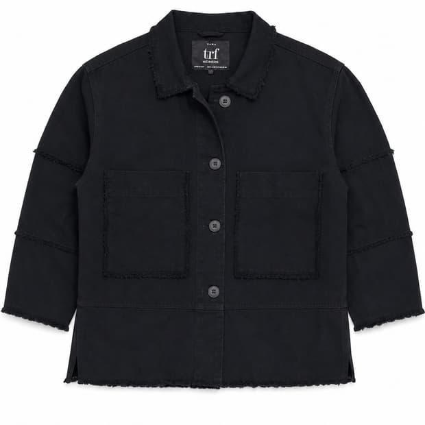 자라 zara trf 데미지 자켓 s-m