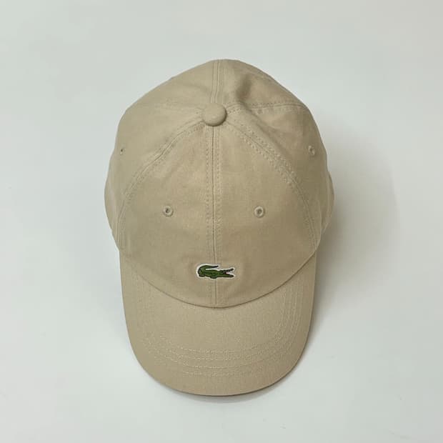 Lacost 라코스테 베이지 캡 