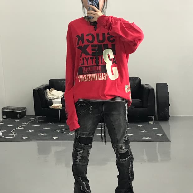 HEX ANTISTYLE 3주년 한정 롱슬리브