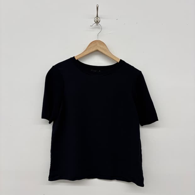 띠어리 검정색 반팔 티셔츠 여성 S
