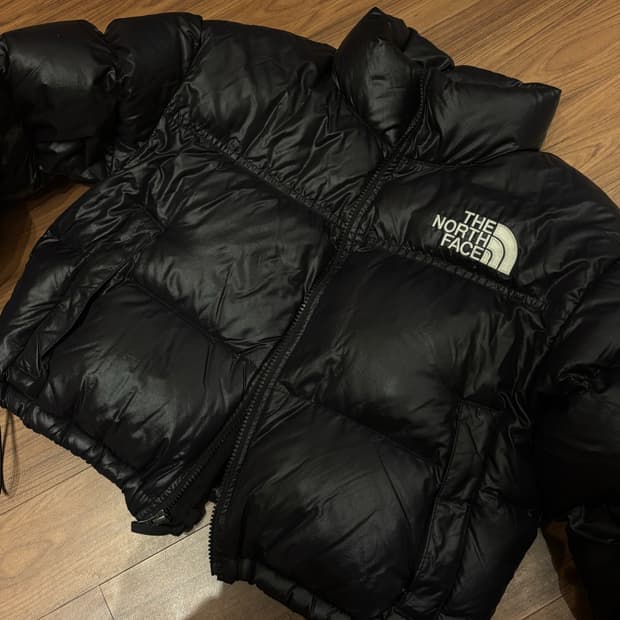 노스페이스 화이트 라벨 눕시 숏자켓 우먼