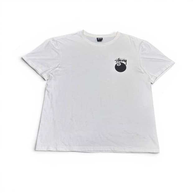 M 스투시 8볼 반팔티