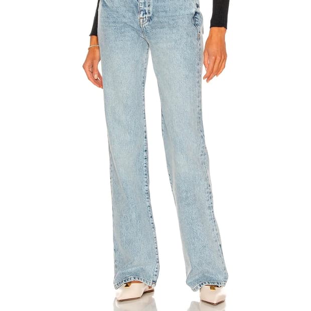 FRAME 르 제인 스트레이트 데님 팬츠 28