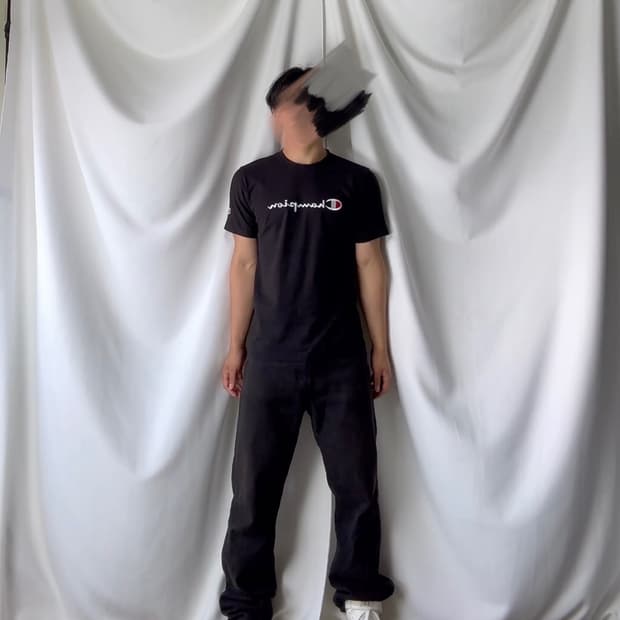 champion reverse weave 챔피온 리버스위브 자수 반팔