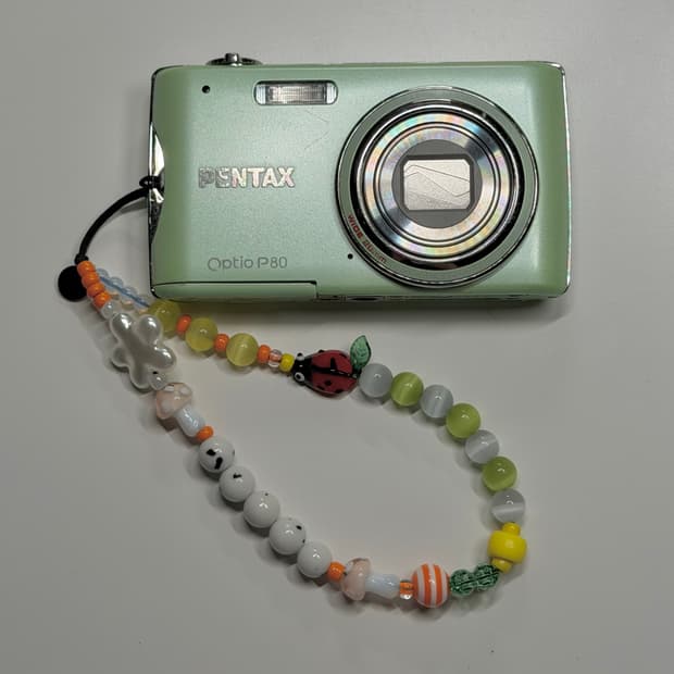 펜탁스 pentax 옵티오 optio p80 멜론 그린 디카