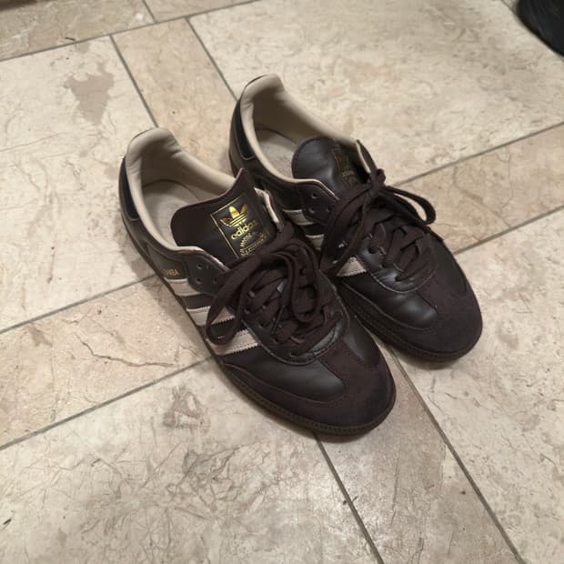 아디다스 삼바 OG 다크 브라운