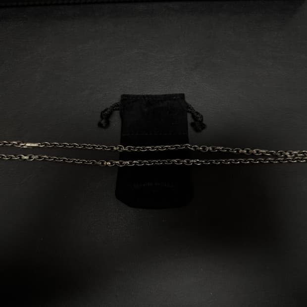 새상품)크롬하츠 페이퍼체인 네크리스24인치