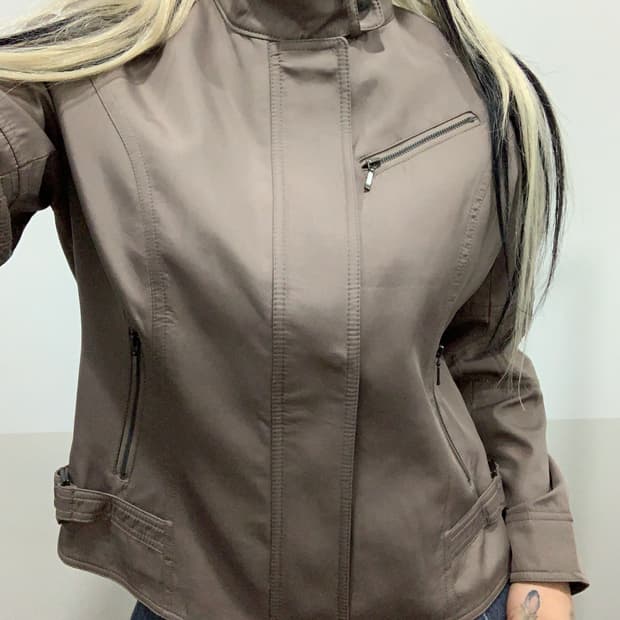 (빈티지)JPN 벨티드 스탠드카라 레귤러 핏 자켓