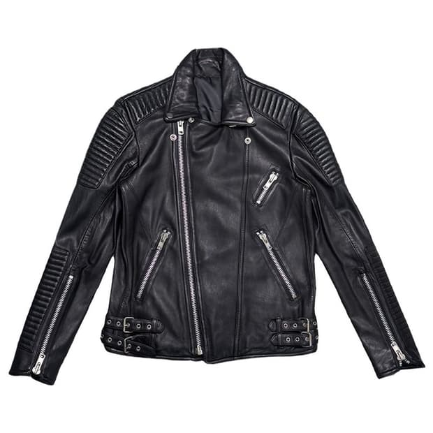 라이더 자켓 블랙 100