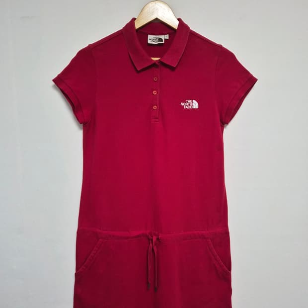 노스페이스 코튼 카라 원피스 S - O12