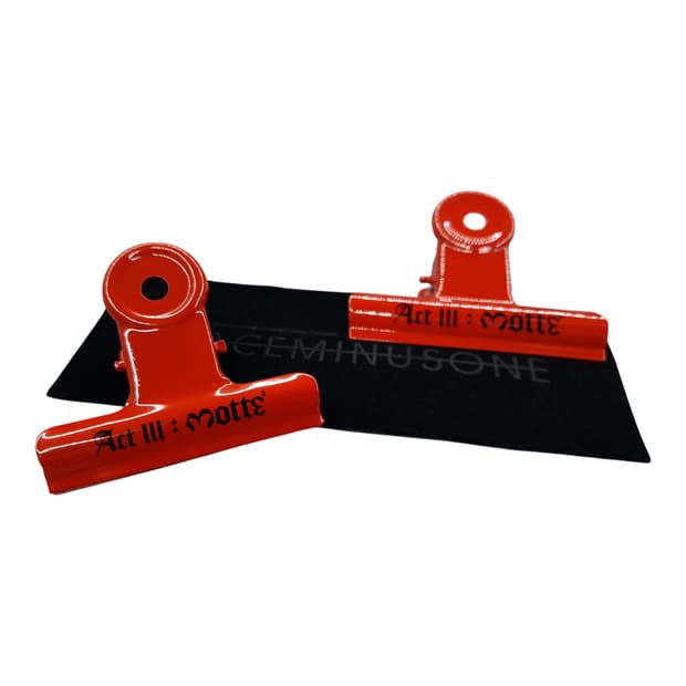 [구매글/OS] 피스마이너스원 지드래곤 투어 MOTTE 불독클립 레드