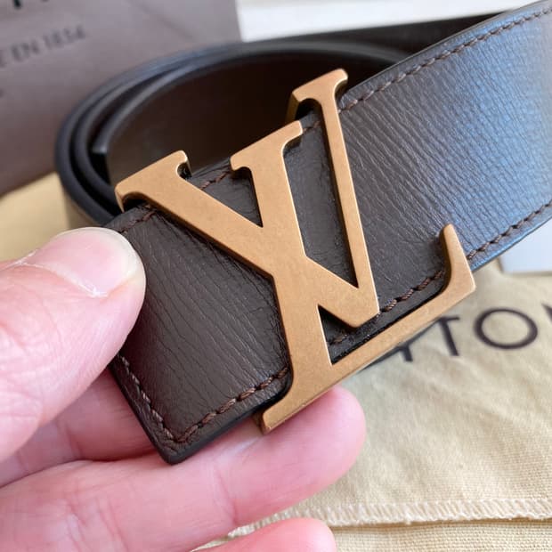 루이비통 유타 벨트 90 사이즈 정품