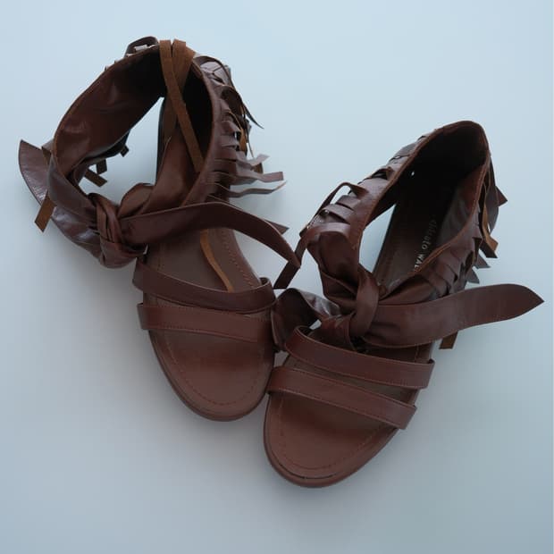 Tassle sandals