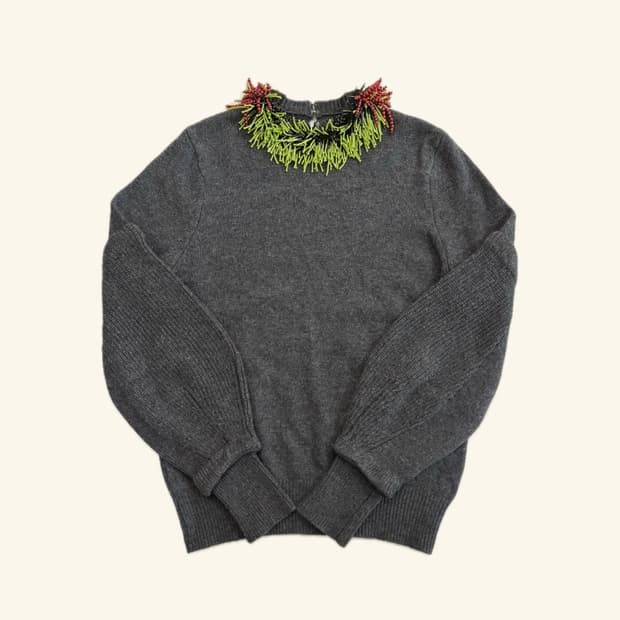 Beaded Pullover Knit • TOGA PULLA