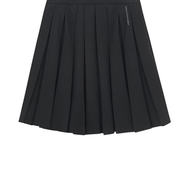 코이세이오 FLOWER PLEATED SKIRT BLACK 스마트어반유즈