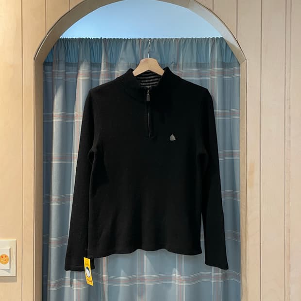 일본빈티지 아톰 반집업니트