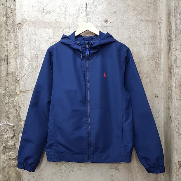 폴로 랄프로렌 퍼포먼스 바람막이 후드집업 S사이즈 