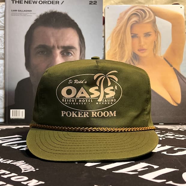🧢90‘s Si Redd’s Oasis Poker Room Hat