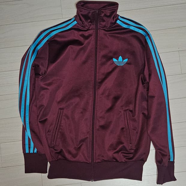아디다스 져지 버건디블루 90