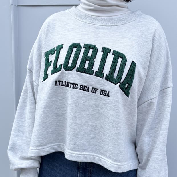 일본빈티지 INGNI 크롭 맨투맨