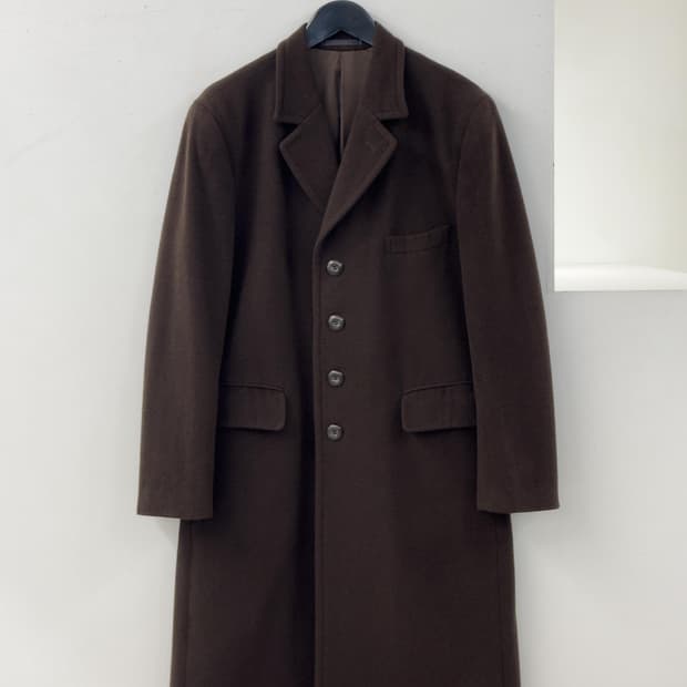 꾸레쥬 옴므 캐시미어 코트