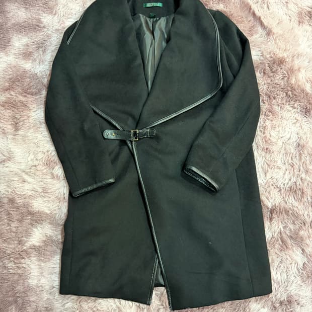 랄프로렌 울 트렌치 코트