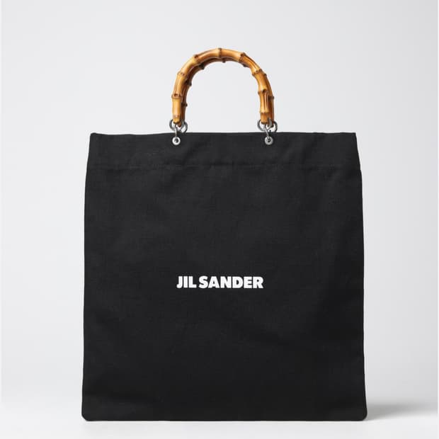 질샌더 뱀부 토트백 크로스백