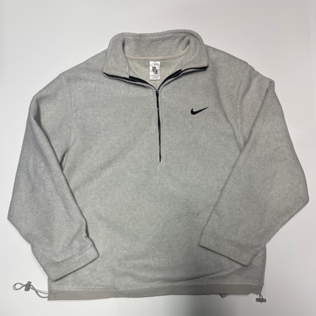 나이키 커스텀 쉐르파 플리스 하프 집업 아노락 XL