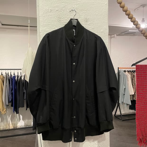 요지야마모토 오버사이즈 봄버 자켓