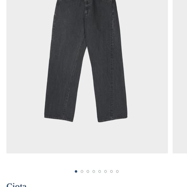 Ciota New Tapered 5 Pocket Medium Black